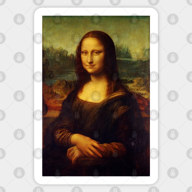 High Resolution Mona Lisa Sticker by RandomGoodness